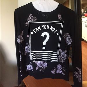 can you not sweatshirt